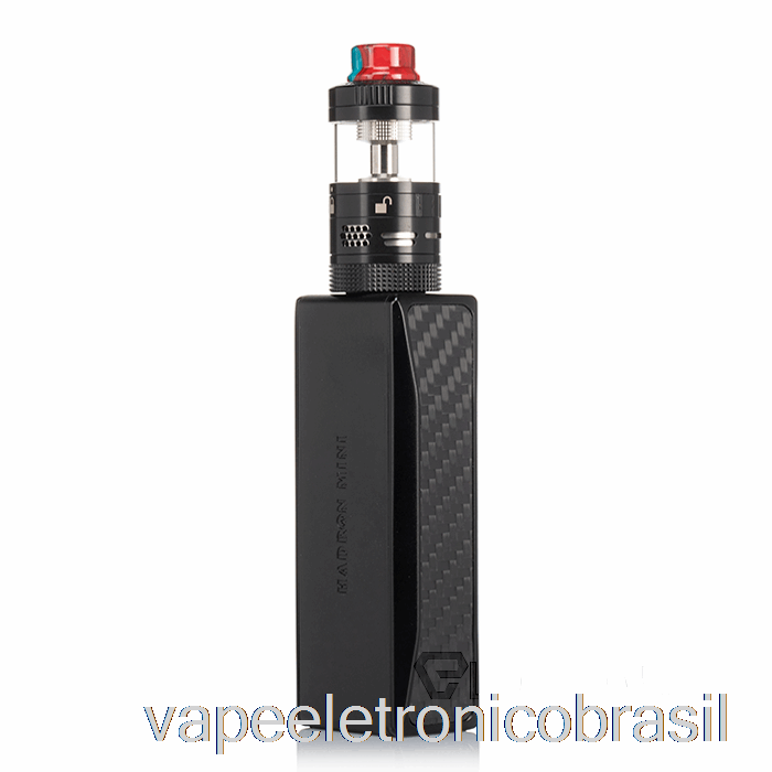 Vape Eletrônico Steam Crave Hadron Mini Dna100c 100w Starter Kit Supremo - Preto